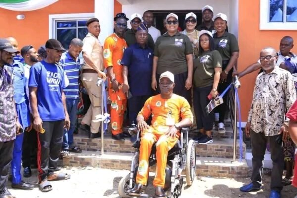 Governor Eno Empowers Physically Impaired Man with Home and Business Grant