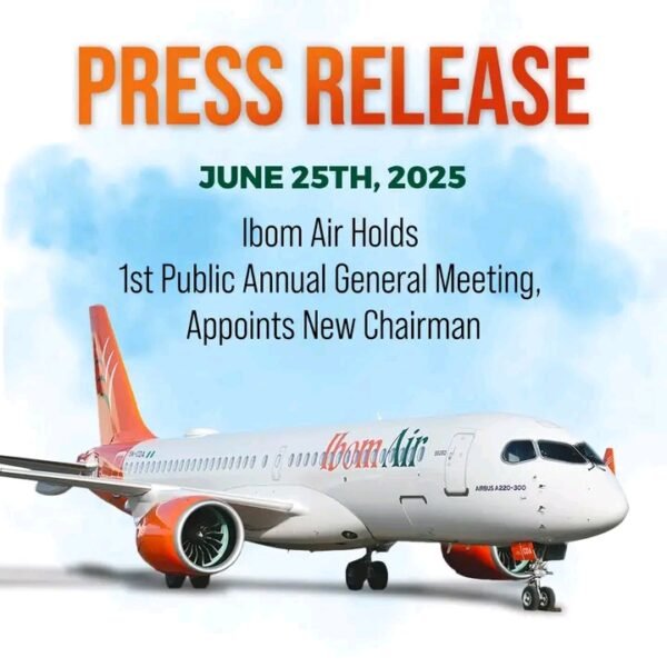Ibom Air Holds 1st Public Annual General Meeting, Appoints New Chairman