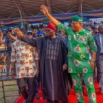 Akpabio Hails Gov. Eno As Master-Bridge Builder, Welcomes Enoidem Back To APC